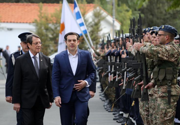 Τσίπρας - Αναστασιάδης: 'Σημαντική η επέκταση της συνεργασίας με Ιορδανία'